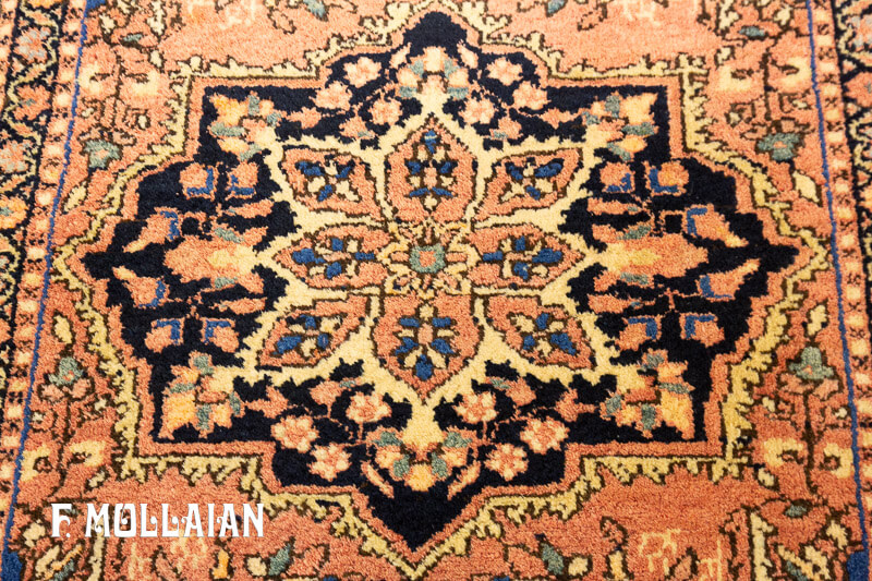 Pair of Small Antique Persian Saruk Farahan Rugs n°:49141240